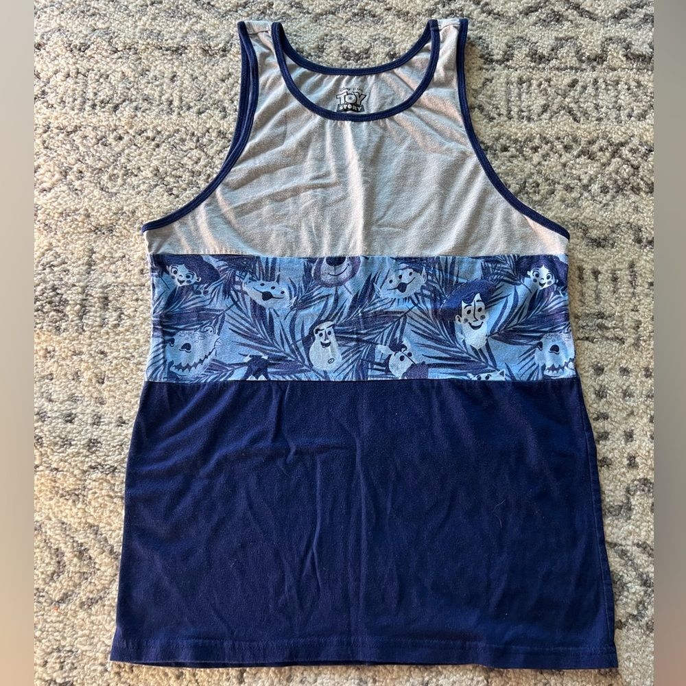 Toy Story men’s tank size small